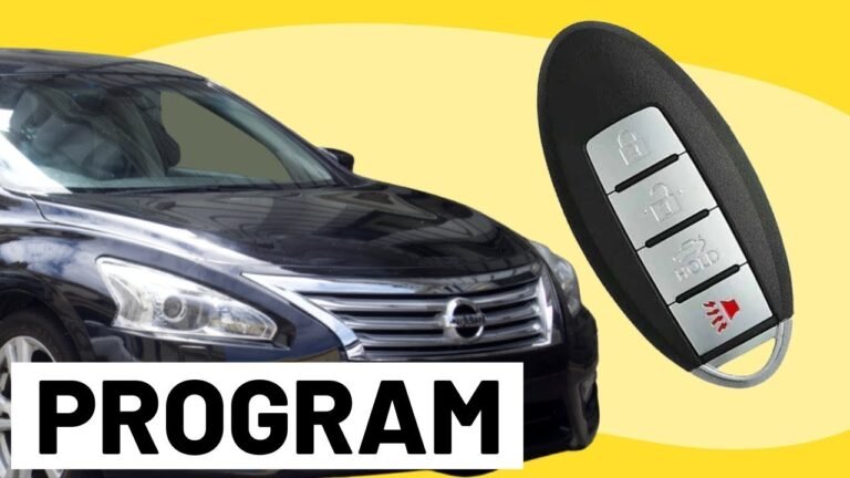 Reprogramming a Nissan Key Fob for Push Start: A Step-by-Step Guide