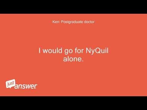 Mucinex and Nyquil: Timing for Safe Consumption