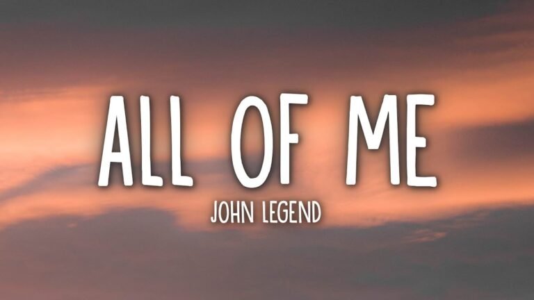 All of Me Loves All of You: Exploring the Power of Lyrics